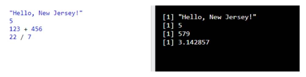 R syntax
