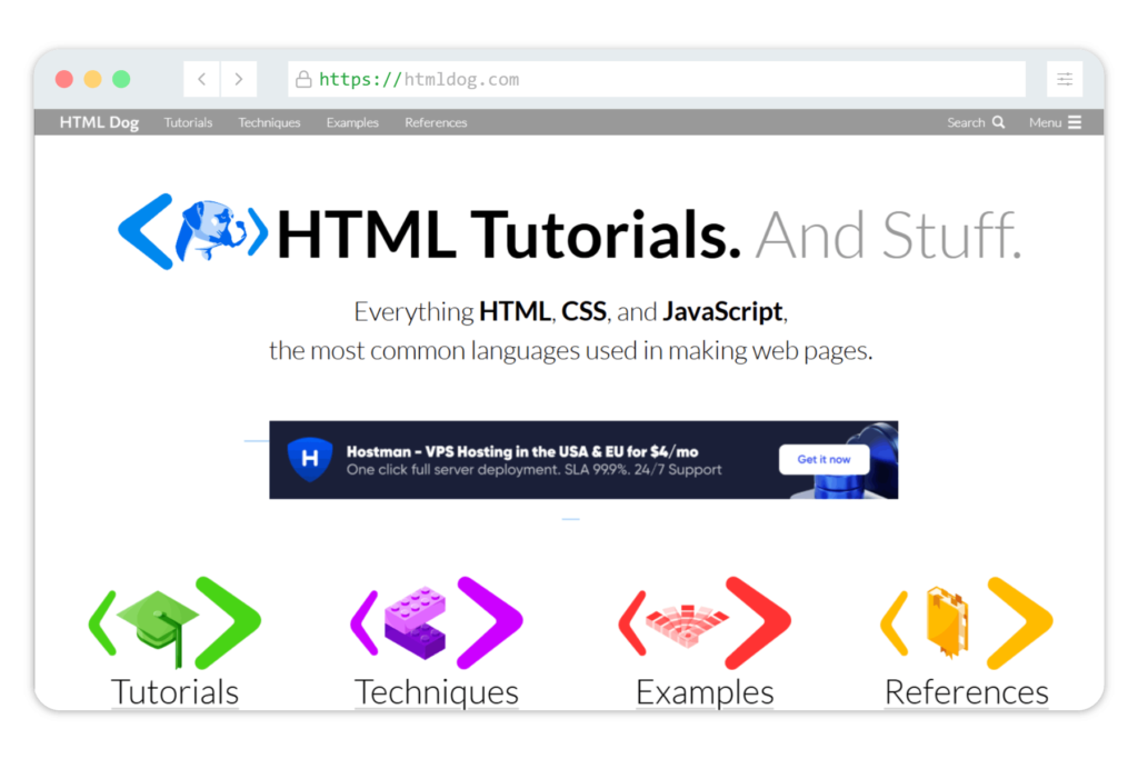 HTML Dog