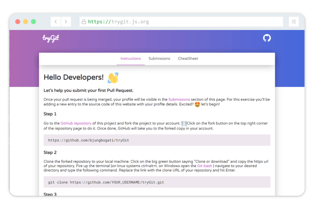 Try Git