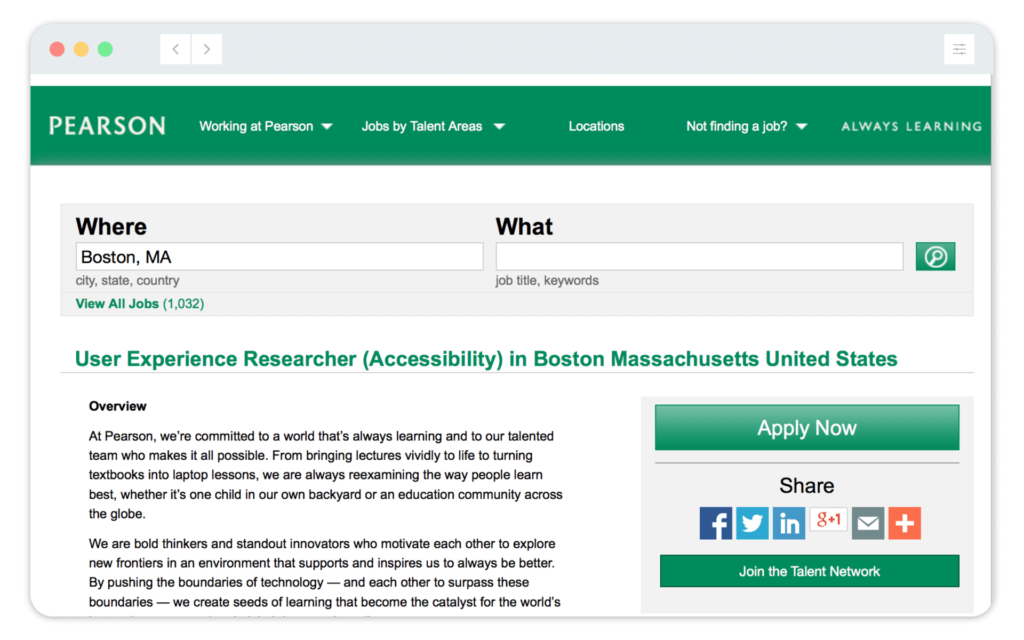 Accessibility Specialist