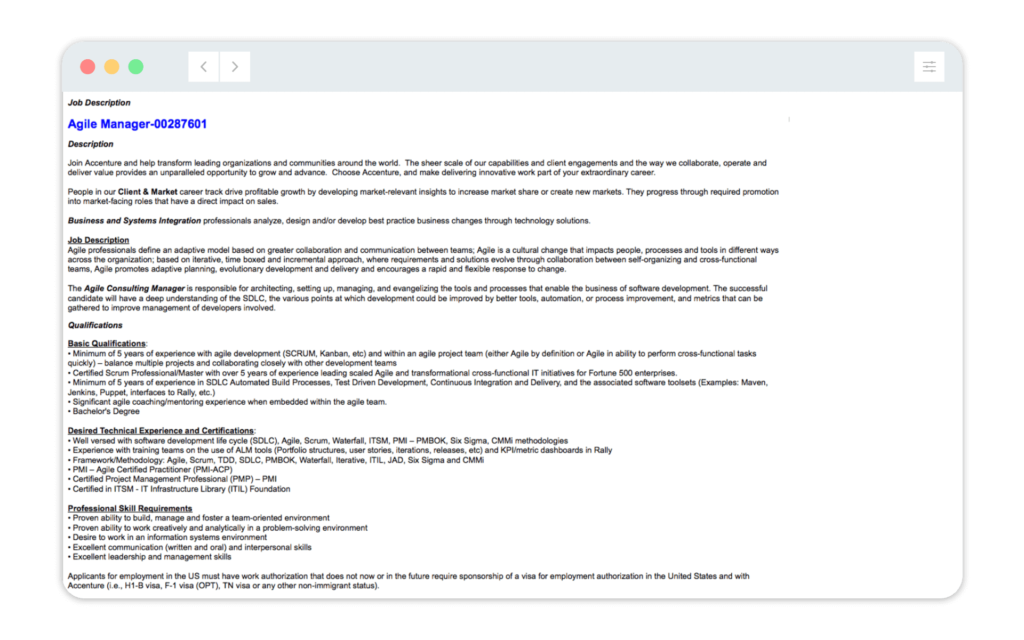 Agile Project Manager