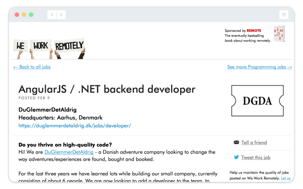 Frameworks Specialist