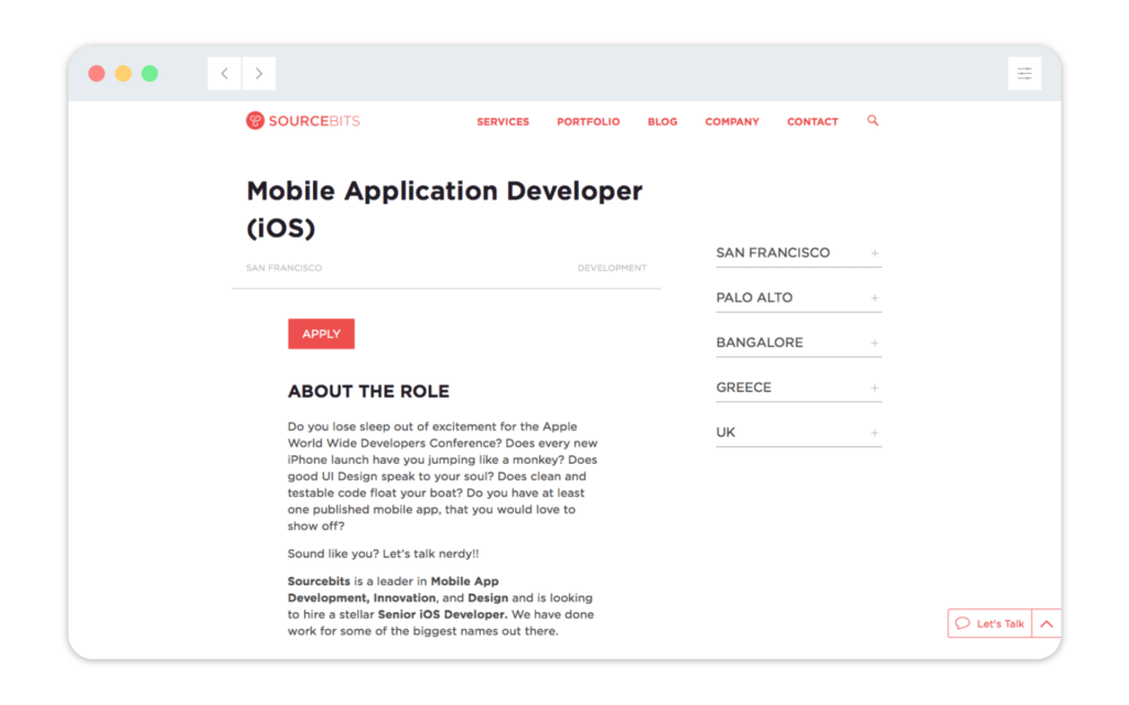 Mobile App Developer
